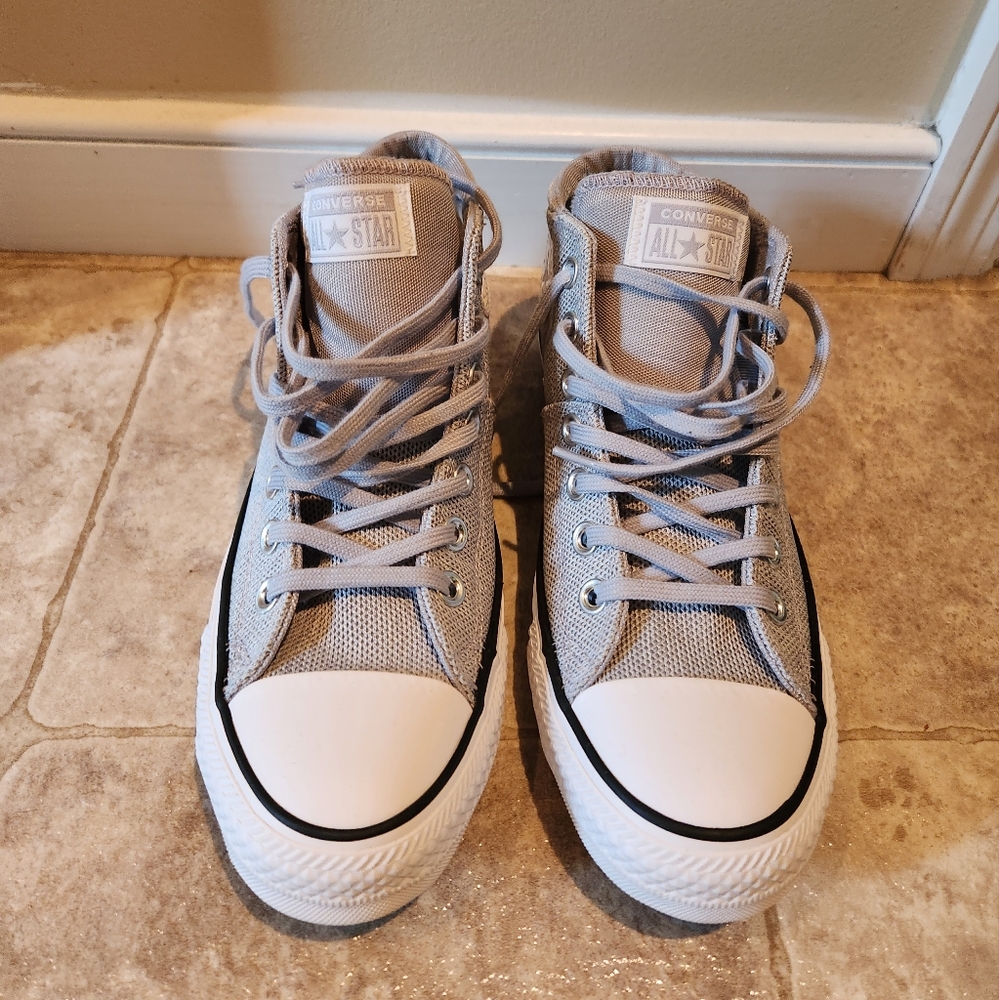 Silver Converse